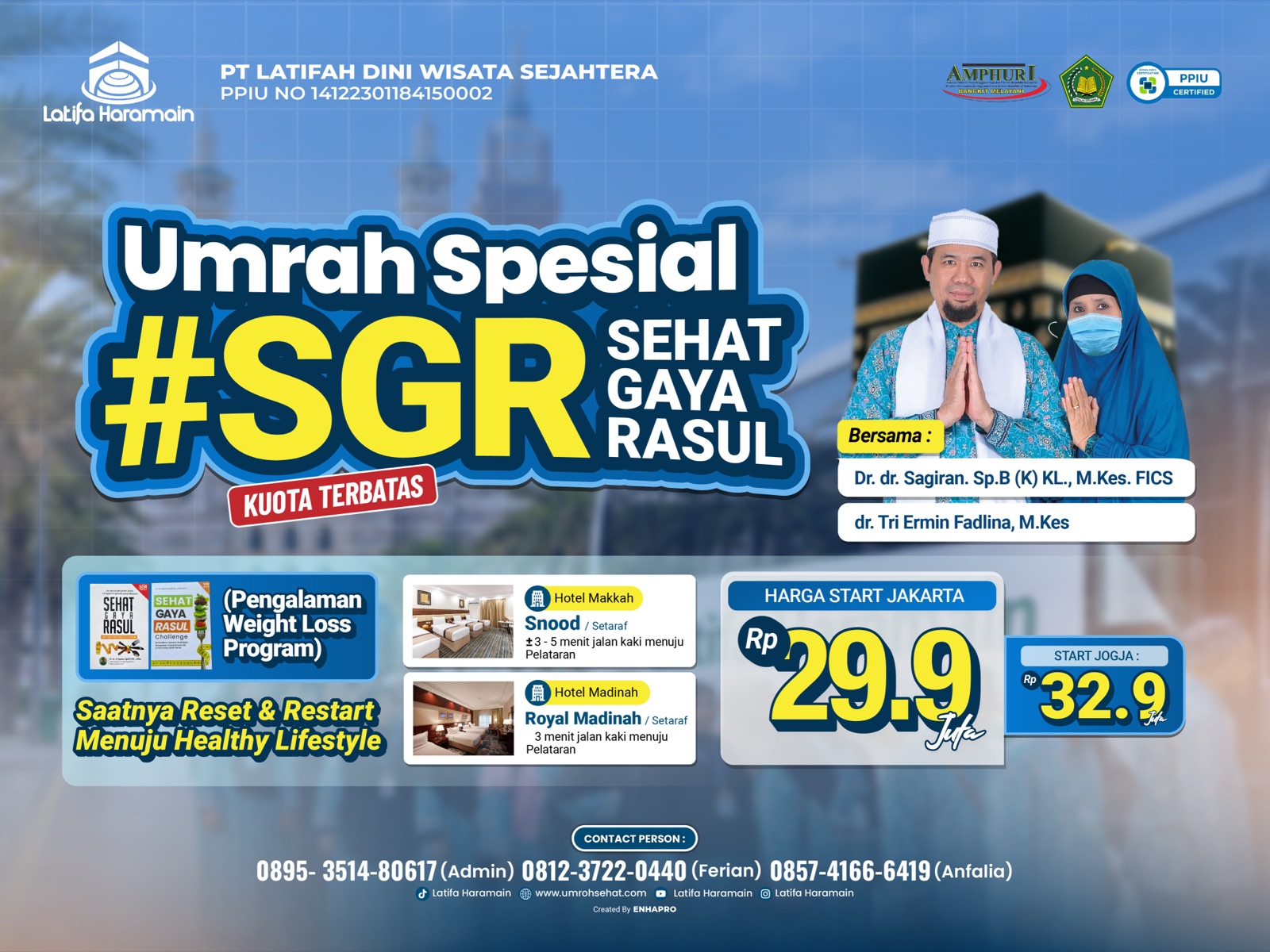 Umroh Spesial SGR — Sehat Gaya Rasul